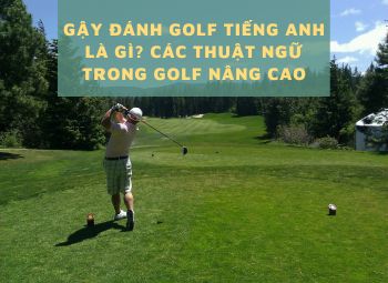 Gậy đánh Golf tiếng anh là gì? Các thuật ngữ trong Golf nâng cao